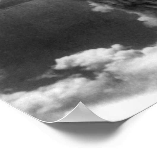 Nagasaki-Bombe Poster (Ecke)