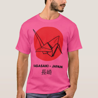 Nagasaki Origami Art eine Hommage an die japanisch T-Shirt