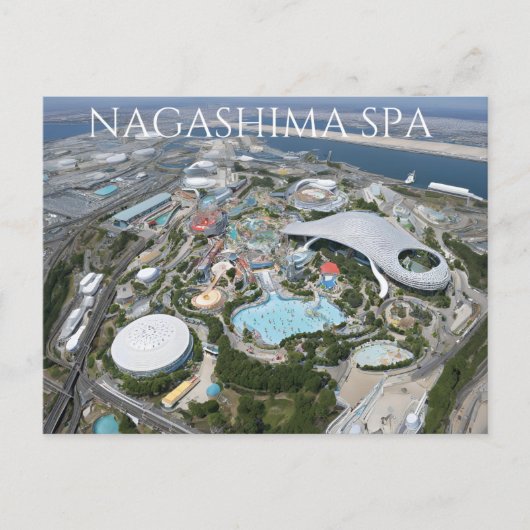 Nagashima Spa Land Postkarte (Vorderseite)