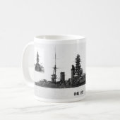 Nagato , Battleship Kaffeetasse (Vorderseite Links)