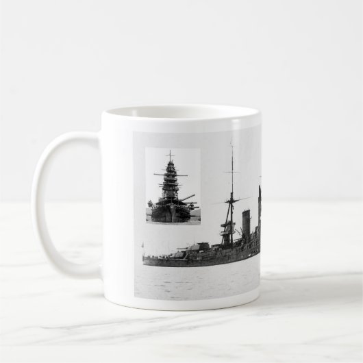 Nagato , Battleship Kaffeetasse (Links)