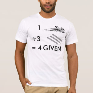 NÄGEL 1 KREUZ-3 = 4 GEGEBEN T-Shirt