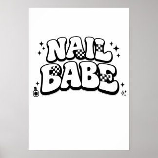 Nagel-Babe zum Ausdrucken, Digitaler Download Poster