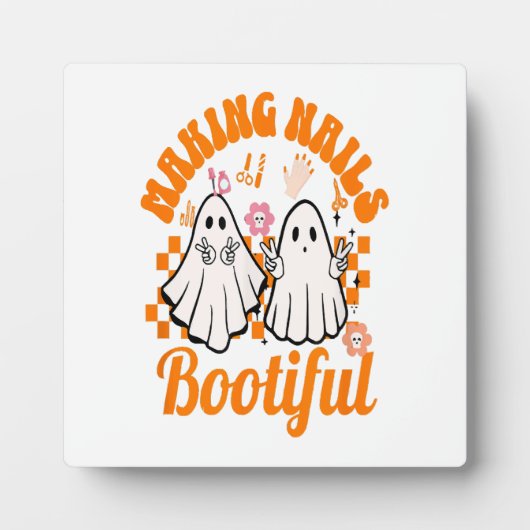 Nägel bootieren halloween fotoplatte (Vorderseite)