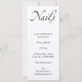 Nägel Einladung (Vorderseite)