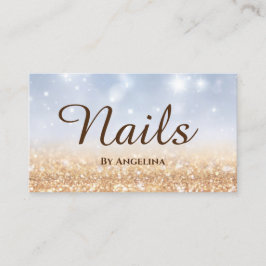 Nagel eleganten Typographie Visitenkarte