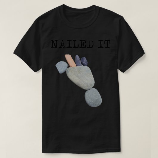 Nagel-Fels T-Shirt (Design vorne)