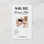 Nagel-Geschäfte - Visitenkarte (Rückseite)