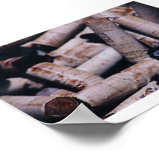 Nägel im Sarg Poster (Ecke)