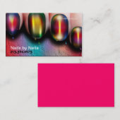 Nagel-Künstler-Visitenkarte Visitenkarte (Vorne/Hinten)