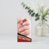 Nagel-Lösungen - Visitenkarte (Stehend Vorderseite)