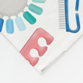 Nägel Maniküre Pediküre Schönheitssalon  Fleecedecke (Ecke)