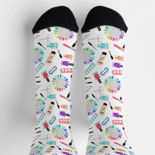 Nägel Maniküre Pediküre Schönheitssalon Socken