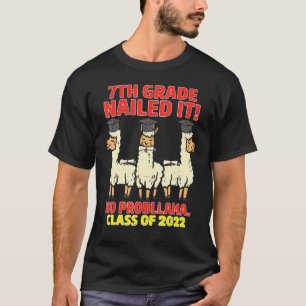 Nagel Nagel Nr. Probllama-Klasse 2022 Gra T-Shirt