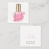 Nägel Quadratische Visitenkarte (Vorne/Hinten)