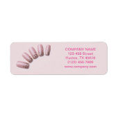 Nagel-Salon mit gürtelig-eleganter Maniküre (Vorne)