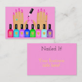 Nagel! Salon Visitenkarte (Vorne/Hinten)