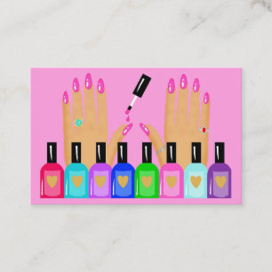 Nagel! Salon Visitenkarte