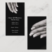 Nagel-Salon-Visitenkarte Visitenkarte (Vorne/Hinten)