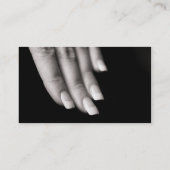 Nagel-Salon-Visitenkarte Visitenkarte (Rückseite)