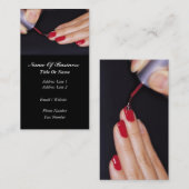 Nagel-Salon-Visitenkarte Visitenkarte (Vorne/Hinten)