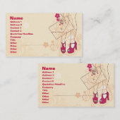 Nagel-Salon-Visitenkarte Visitenkarte (Vorne/Hinten)