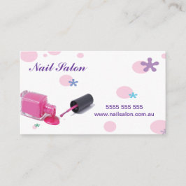 Nagel-Salon-Visitenkarte Visitenkarte