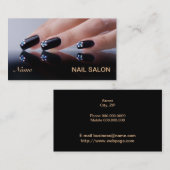 Nagel-Salon-Visitenkarte Visitenkarte (Vorne/Hinten)
