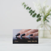 Nagel-Salon-Visitenkarte Visitenkarte (Stehend Vorderseite)