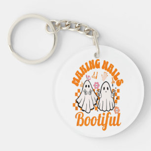 Nägel schön für Halloween machen Schlüsselanhänger