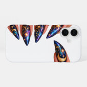Nagel-Stil iPhone 16 Hülle (Rückseite (Horizontal))