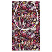 Nagel-Studio-Muster Kleine Geschenktüte (Rückseite)