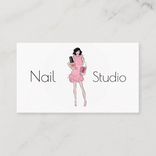 Nagel-Studio Visitenkarte (Vorderseite)