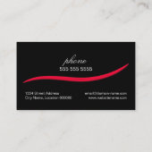 Nagel-Techniker-Fingernagel-Polnisches Visitenkarte (Rückseite)