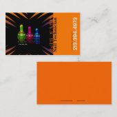 Nagel-Techniker-/Künstler-/Manikürist-Visitenkarte Visitenkarte (Vorne/Hinten)