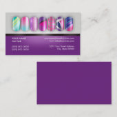 Nagel-Techniker-Manikürist-Visitenkarte Visitenkarte (Vorne/Hinten)