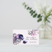 Nagel-Techniker-Schönheits-Salon Visitenkarte (Stehend Vorderseite)