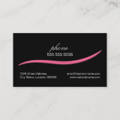 Nagel-Techniker Visitenkarte (Rückseite)