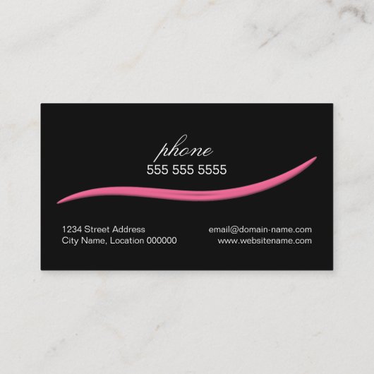 Nagel-Techniker Visitenkarte (Rückseite)