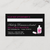 NAGEL-TECHNIKER-VISITENKARTE TERMINKARTE (Rückseite)