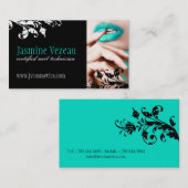 Nagel-Techniker-Visitenkarten Visitenkarte (Vorne/Hinten)