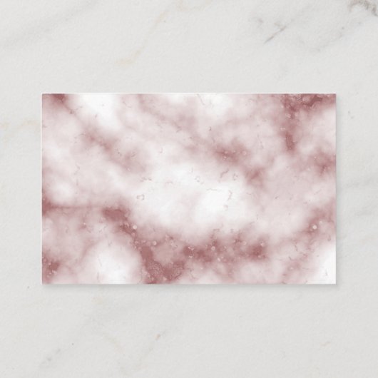 Nagel-Techniker-Visitenkarten Visitenkarte (Rückseite)