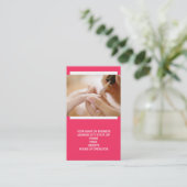 Nagel-Techniker-Visitenkarten Visitenkarte (Stehend Vorderseite)