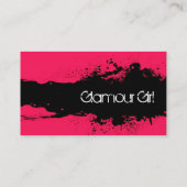 Nagel-Techniker-Visitenkarten Visitenkarte (Rückseite)