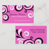 Nagel-Techniker-Visitenkarten Visitenkarte (Vorne/Hinten)