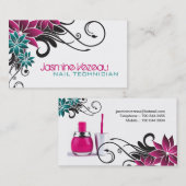 Nagel-Techniker-Visitenkarten Visitenkarte (Vorne/Hinten)