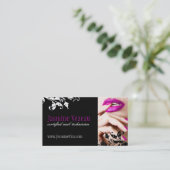 Nagel-Techniker-Visitenkarten Visitenkarte (Stehend Vorderseite)