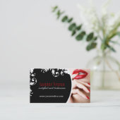 Nagel-Techniker-Visitenkarten Visitenkarte (Stehend Vorderseite)