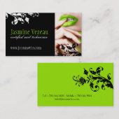 Nagel-Techniker-Visitenkarten Visitenkarte (Vorne/Hinten)