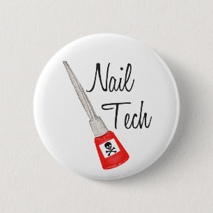 Nagel-Technologie-Gift-Polnisch-Knopf Button